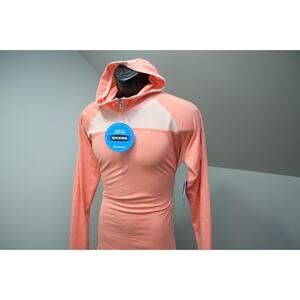 Columbia Bliss Trail Hoodie Omni-Wick Stretch Pink Performance Womens Sz XL NWT
